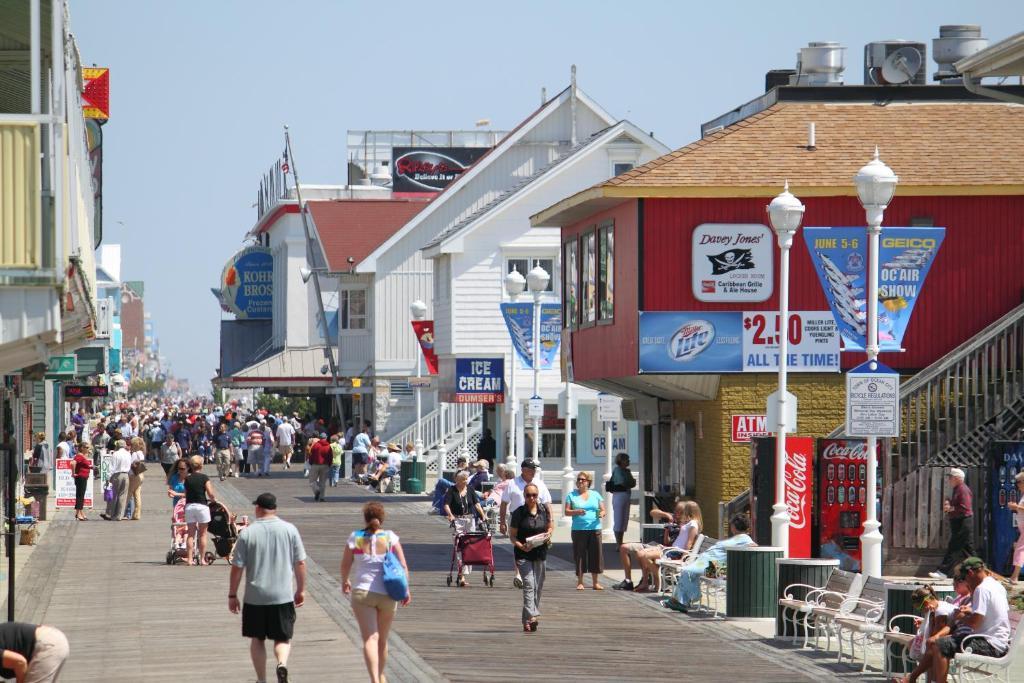 Seabonay Oceanfront Motel Ocean City Exterior photo